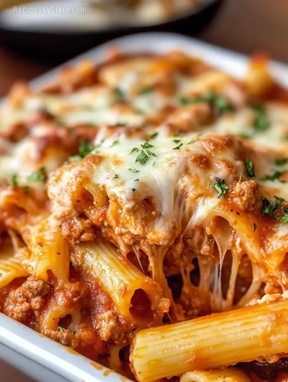 Cheesy Baked Ziti