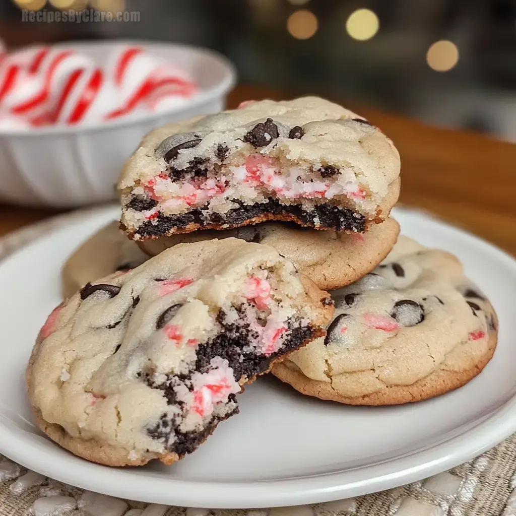 Oreo Mint Crunch Cookies
