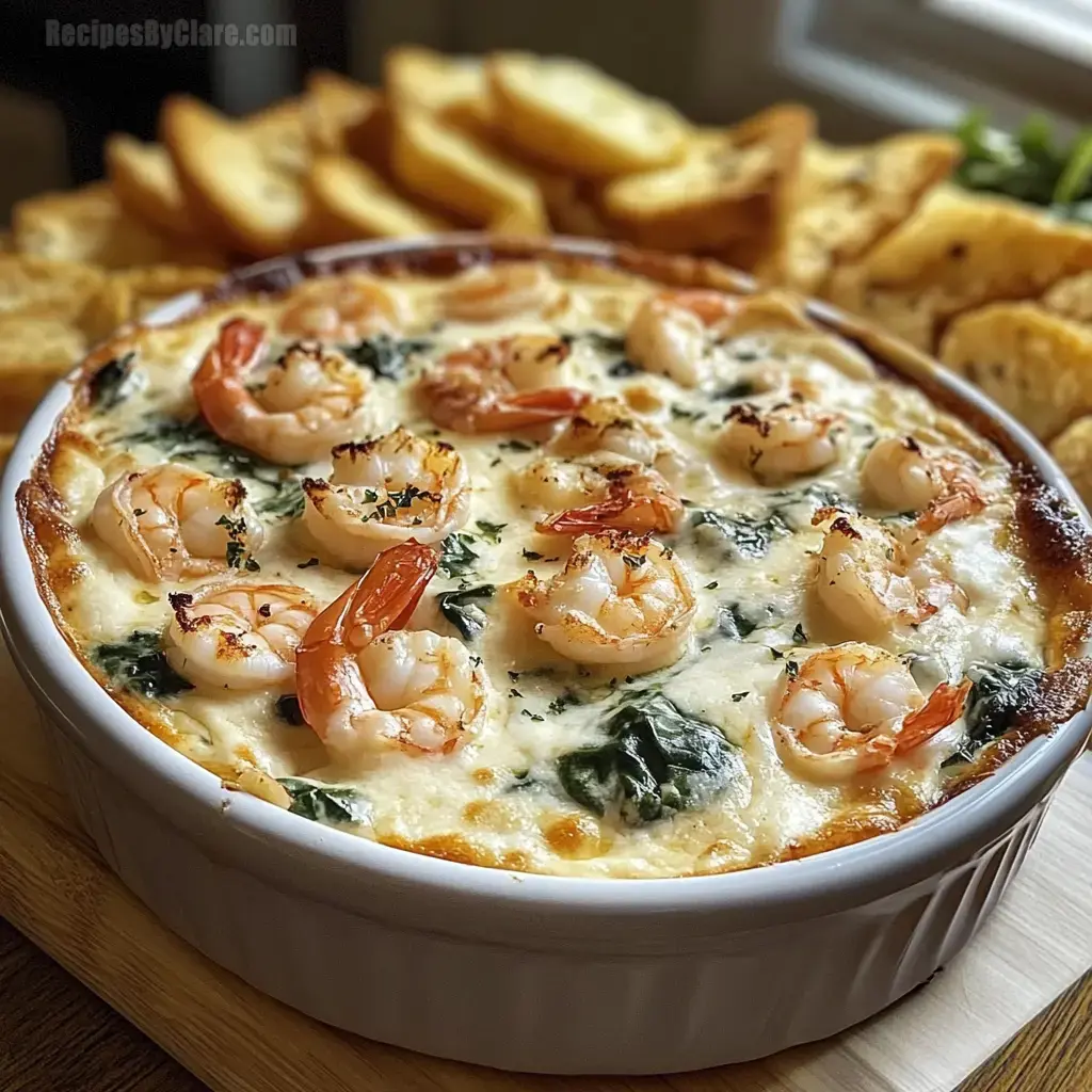 Shrimp and Crab Spinach Dip