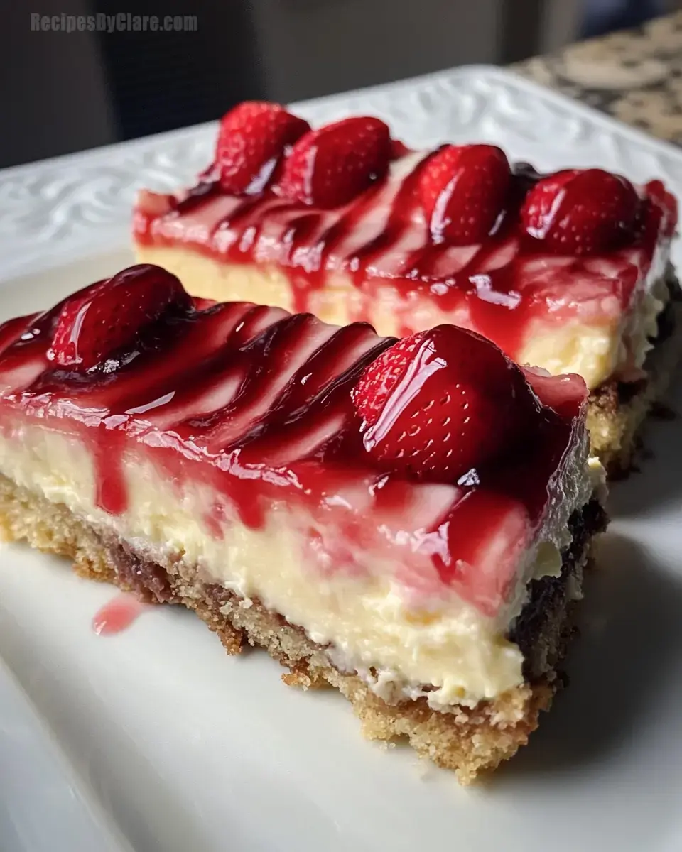 Philadelphia Strawberry Bars