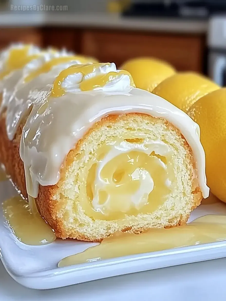 Tangy Lemon Cream Cake
