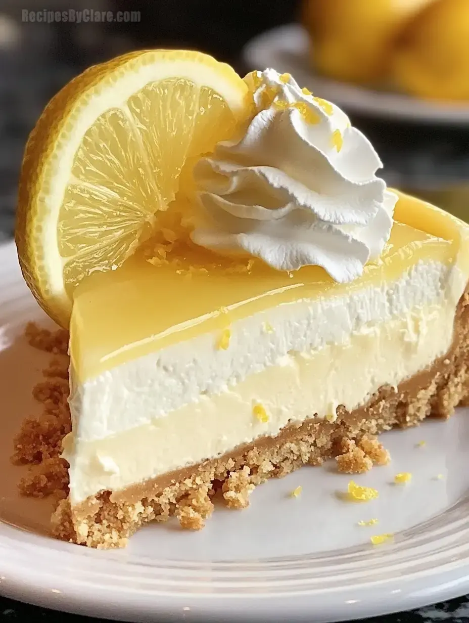Zesty Lemon Cheesecake