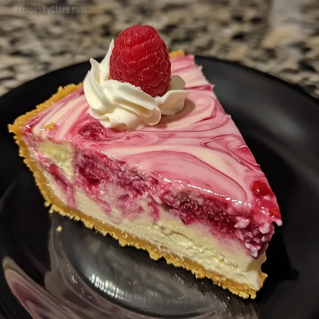 Creamy Raspberry Cheesecake