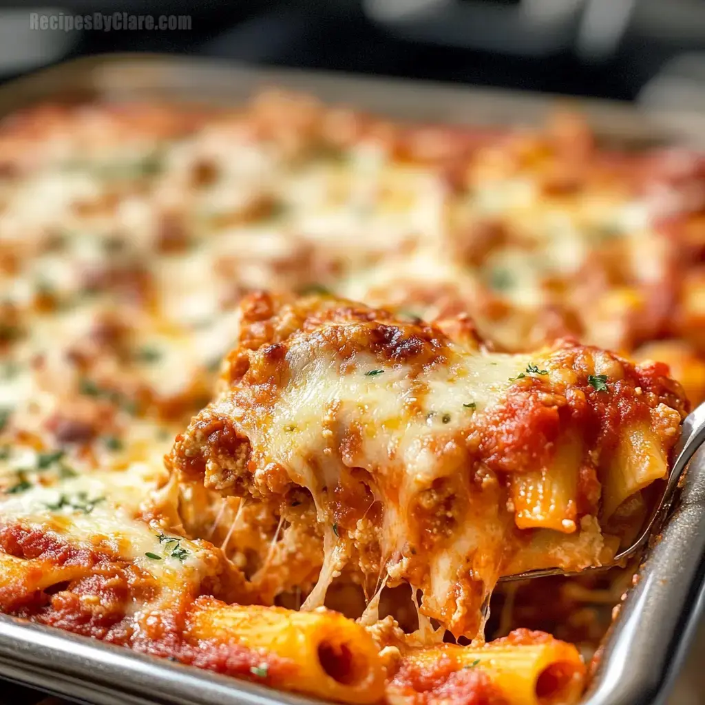 Cheesy Baked Ziti