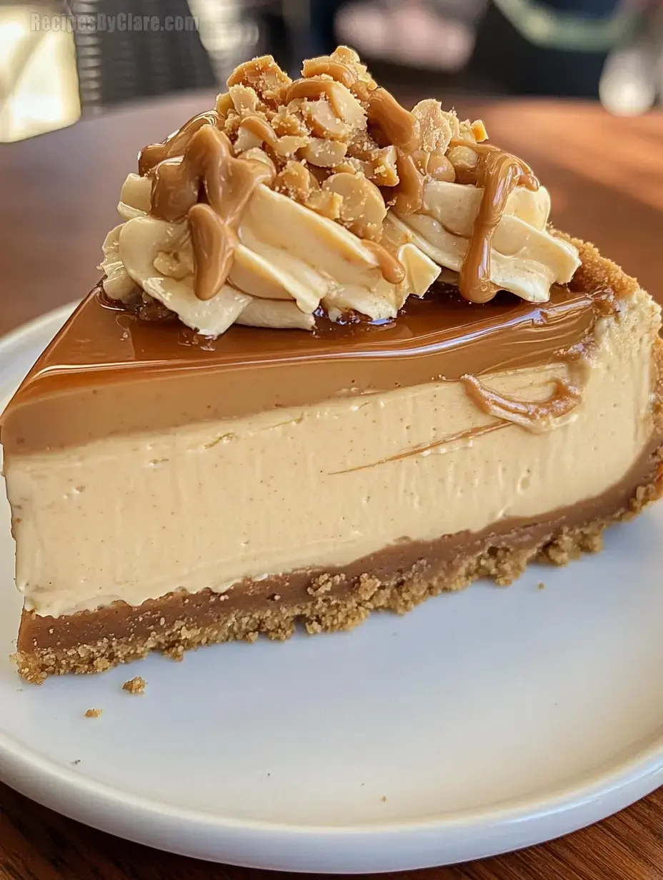 Rich Peanut Butter Cheesecake