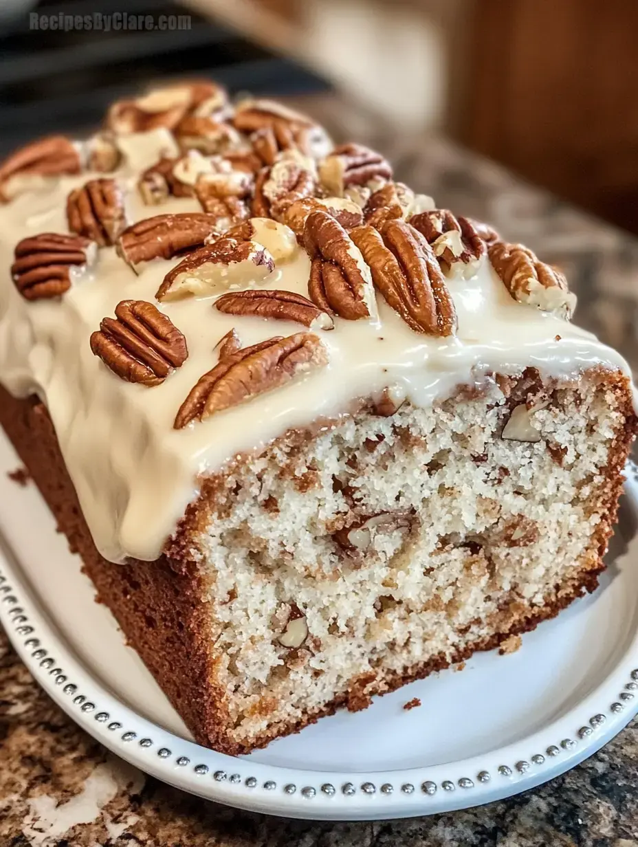 Creamy Butter Pecan Loaf
