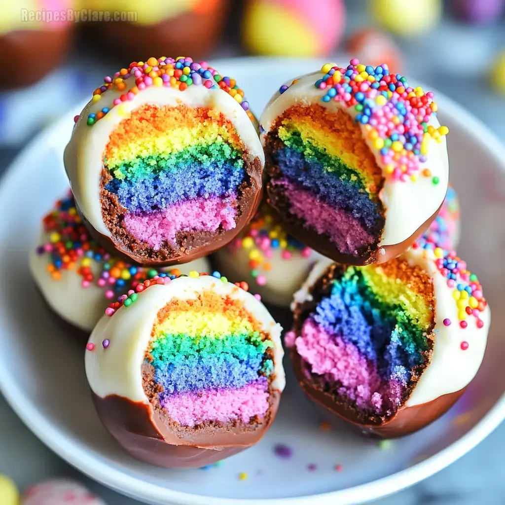Bright Cake Truffles