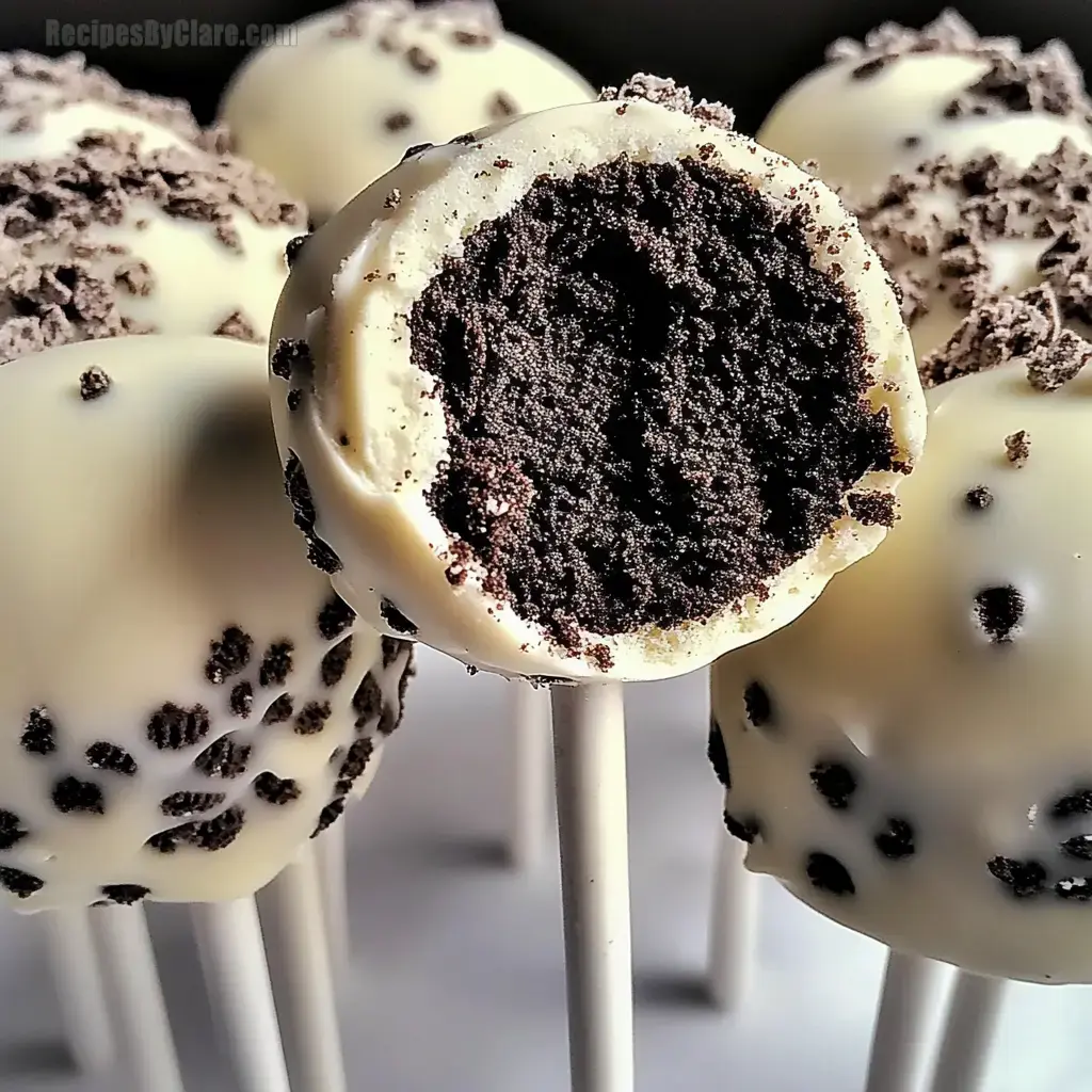Oreo Cookies & Cream Pops