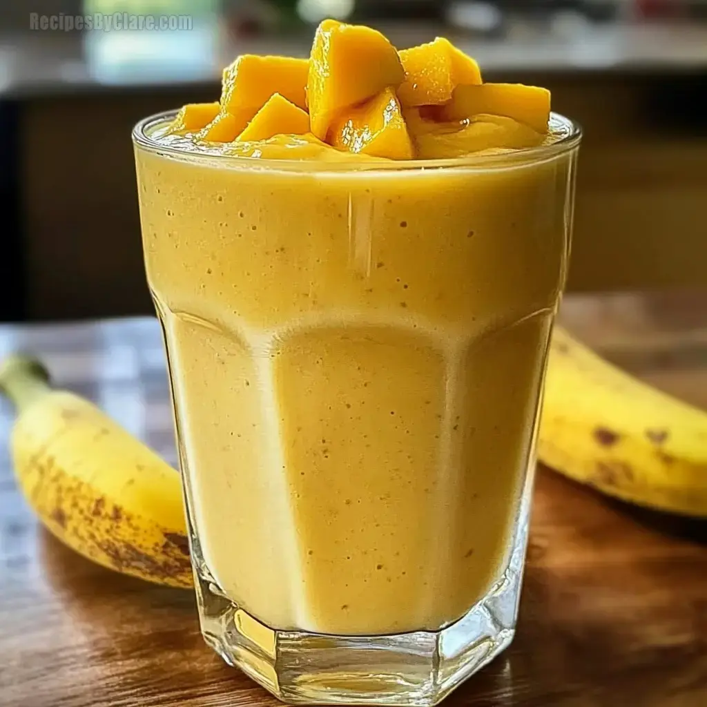 Orange Mango Banana Drink