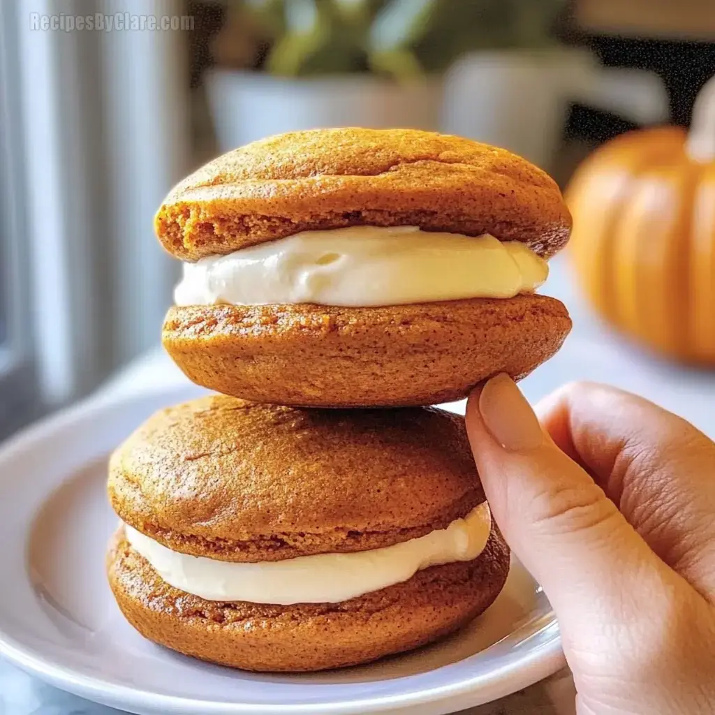 Pumpkin Pies with Creamy Maple Filling