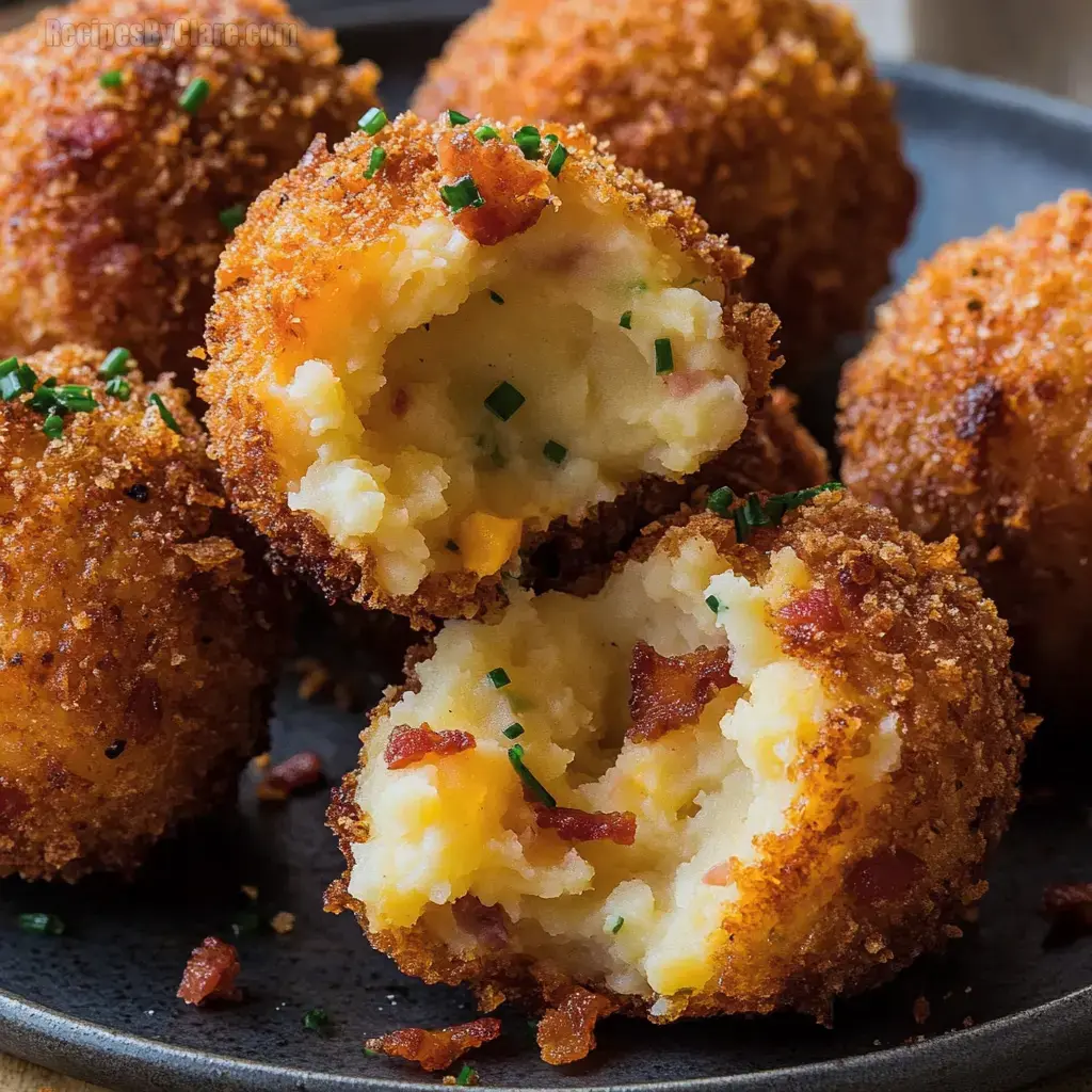 Crispy Cheesy Potato Bites