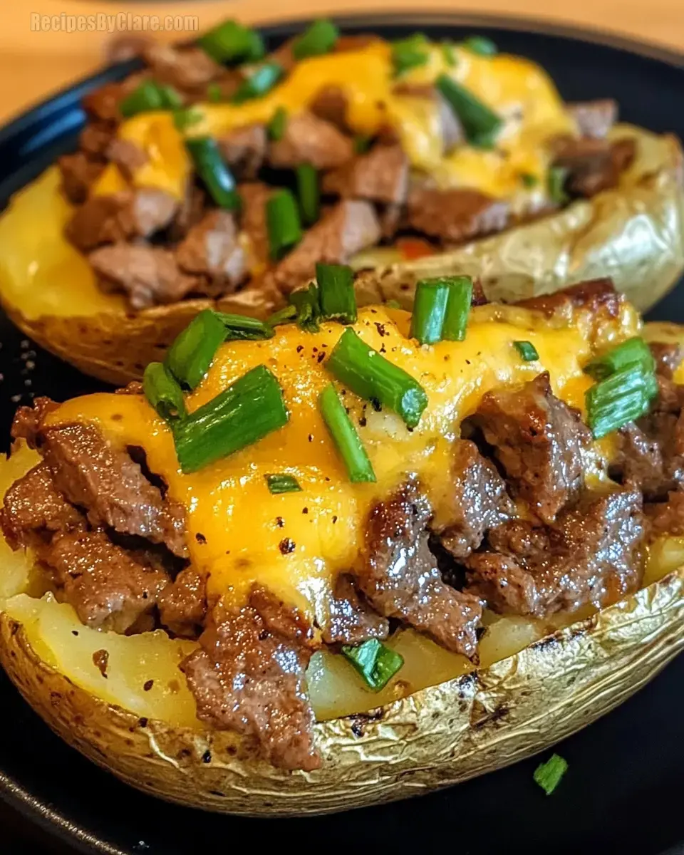 Cheesesteak Potato Bake