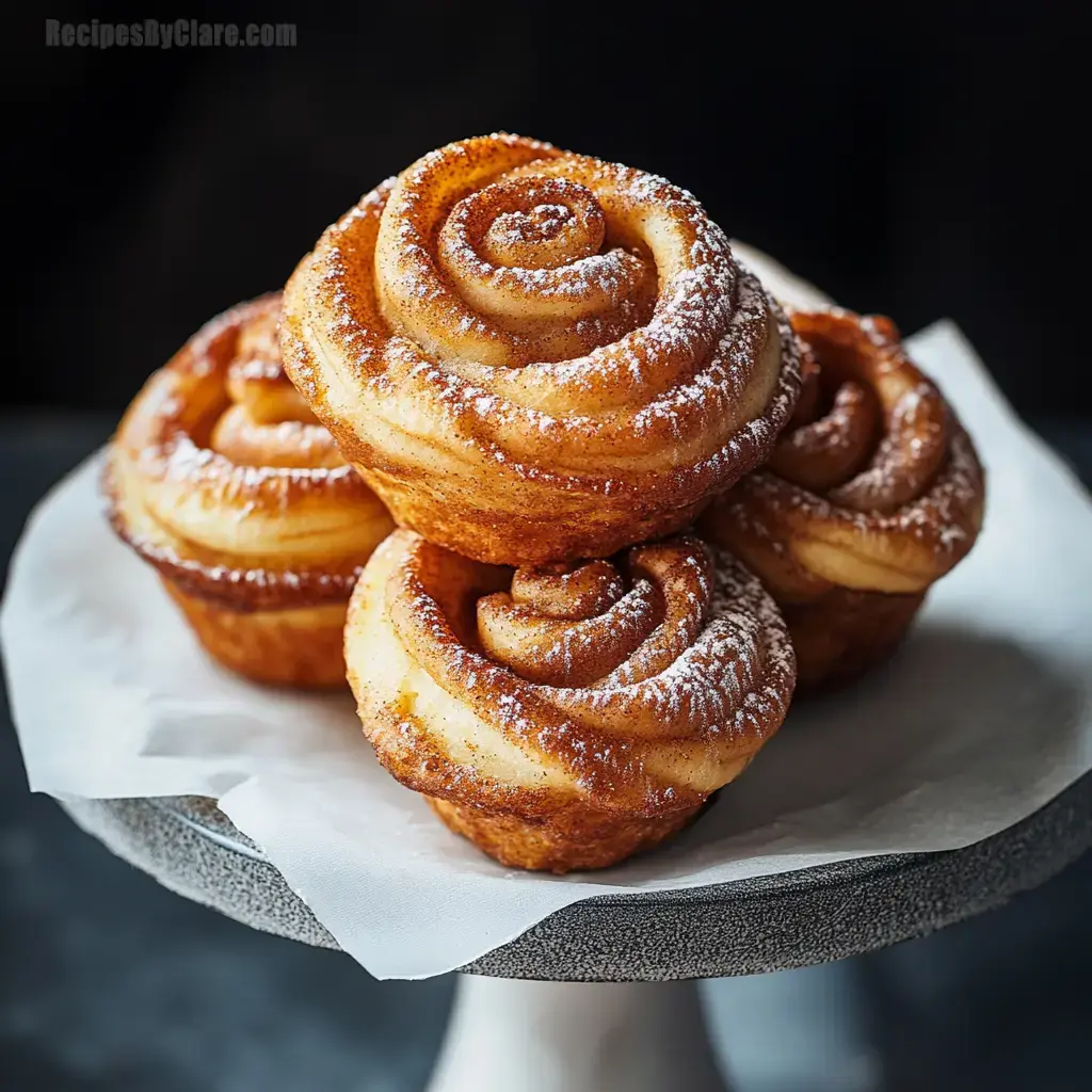 Cozy Pumpkin Spice Cruffins