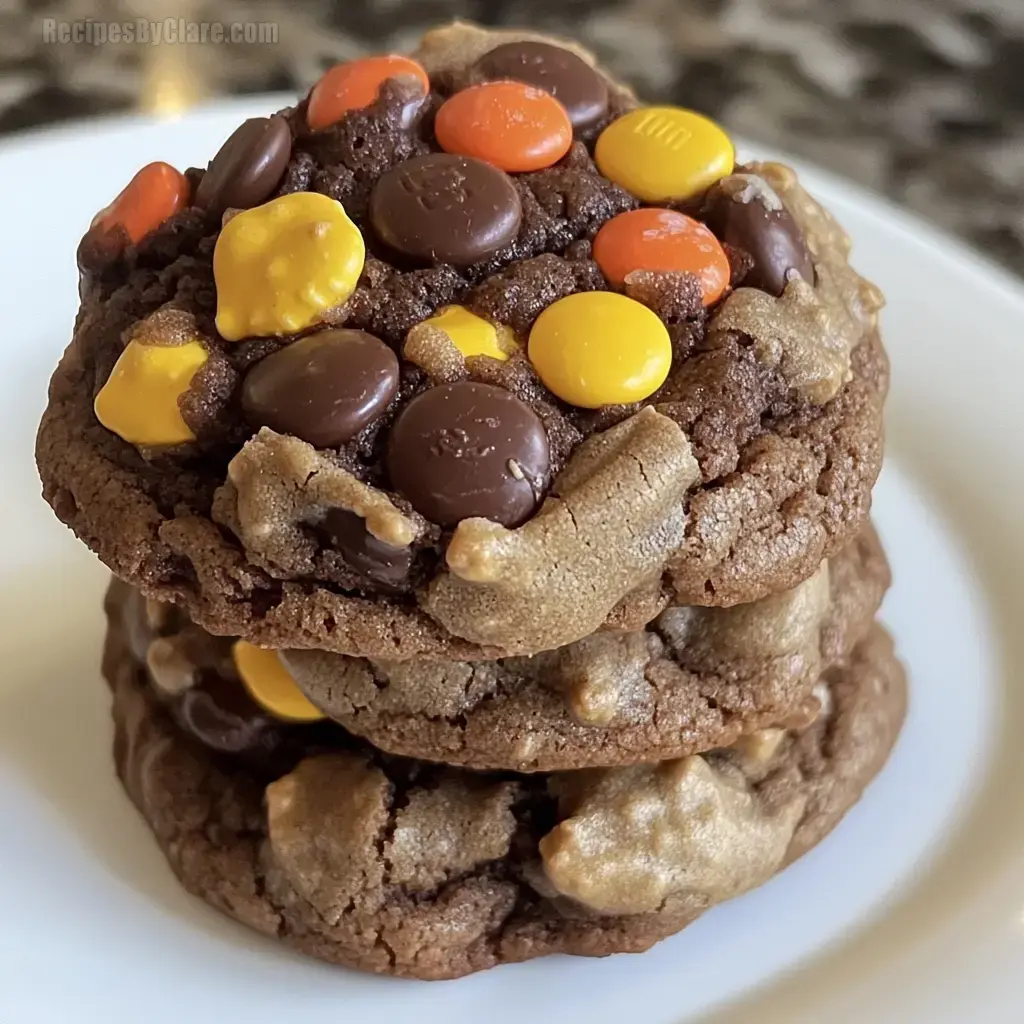 Reese’s Pieces Chocolate Cookies