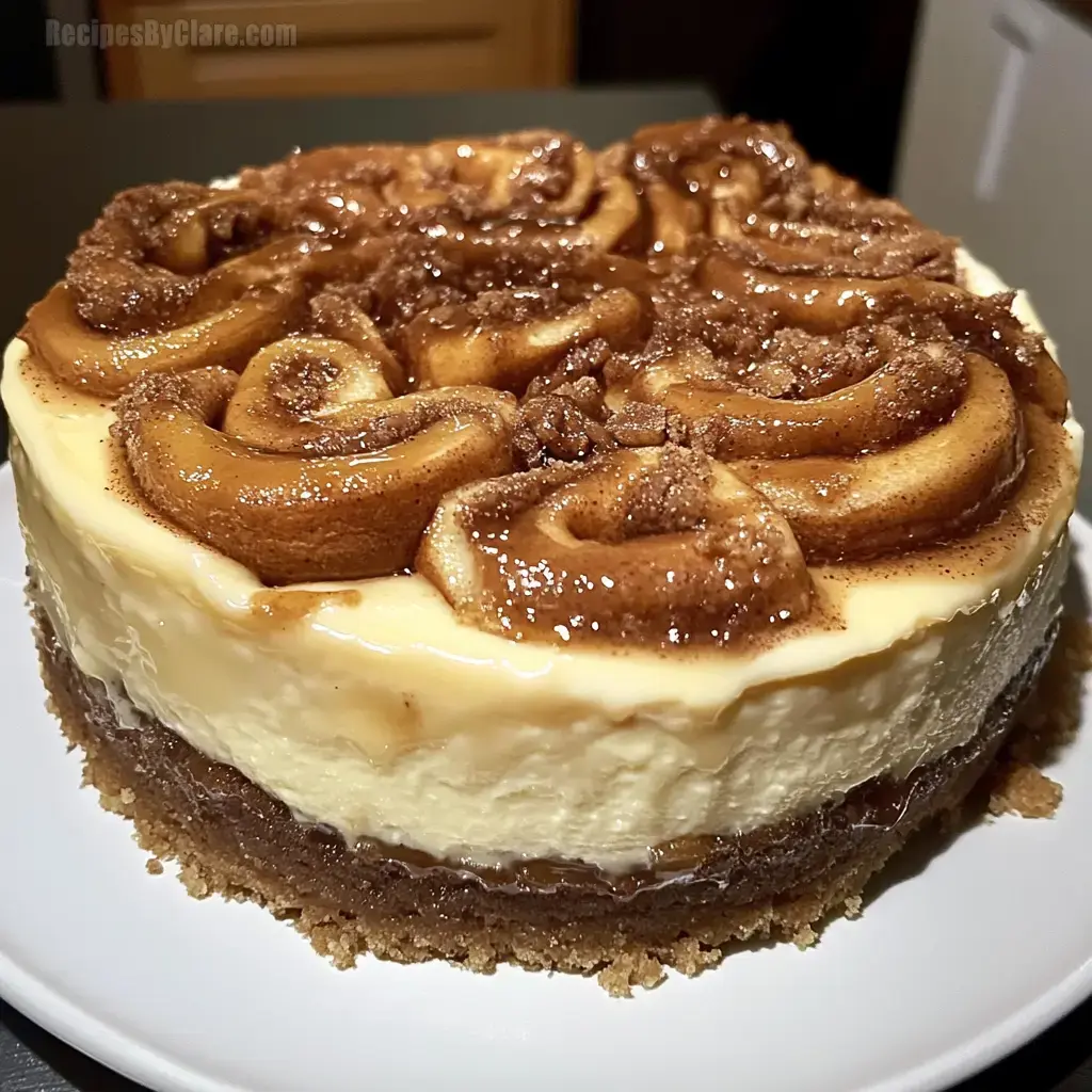 Honeybun Cheesecake Cinnamon Roll