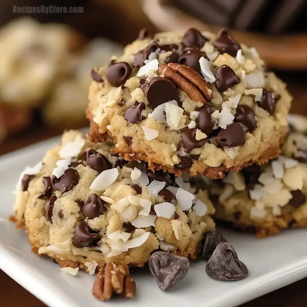 Pecan Coconut Chocolate Bites