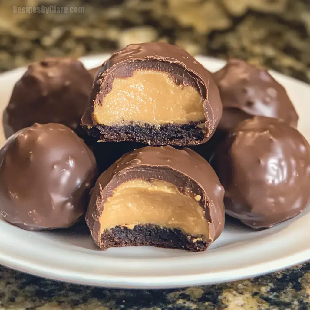 Sweet Peanut Butter Buckeyes