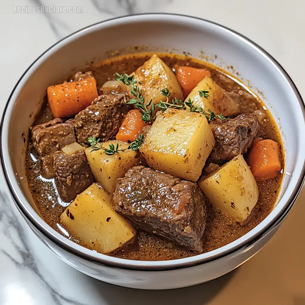 Hearty Slow Cooker Stew