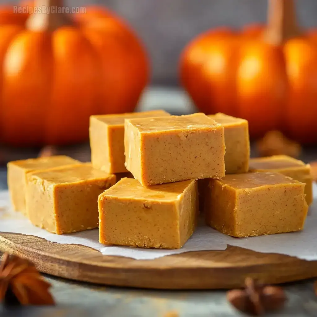 Creamy Pumpkin Fudge