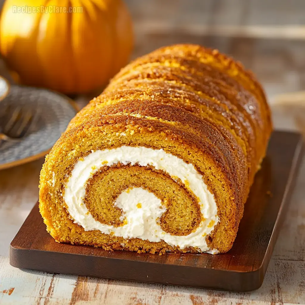 Soft Pumpkin Roll