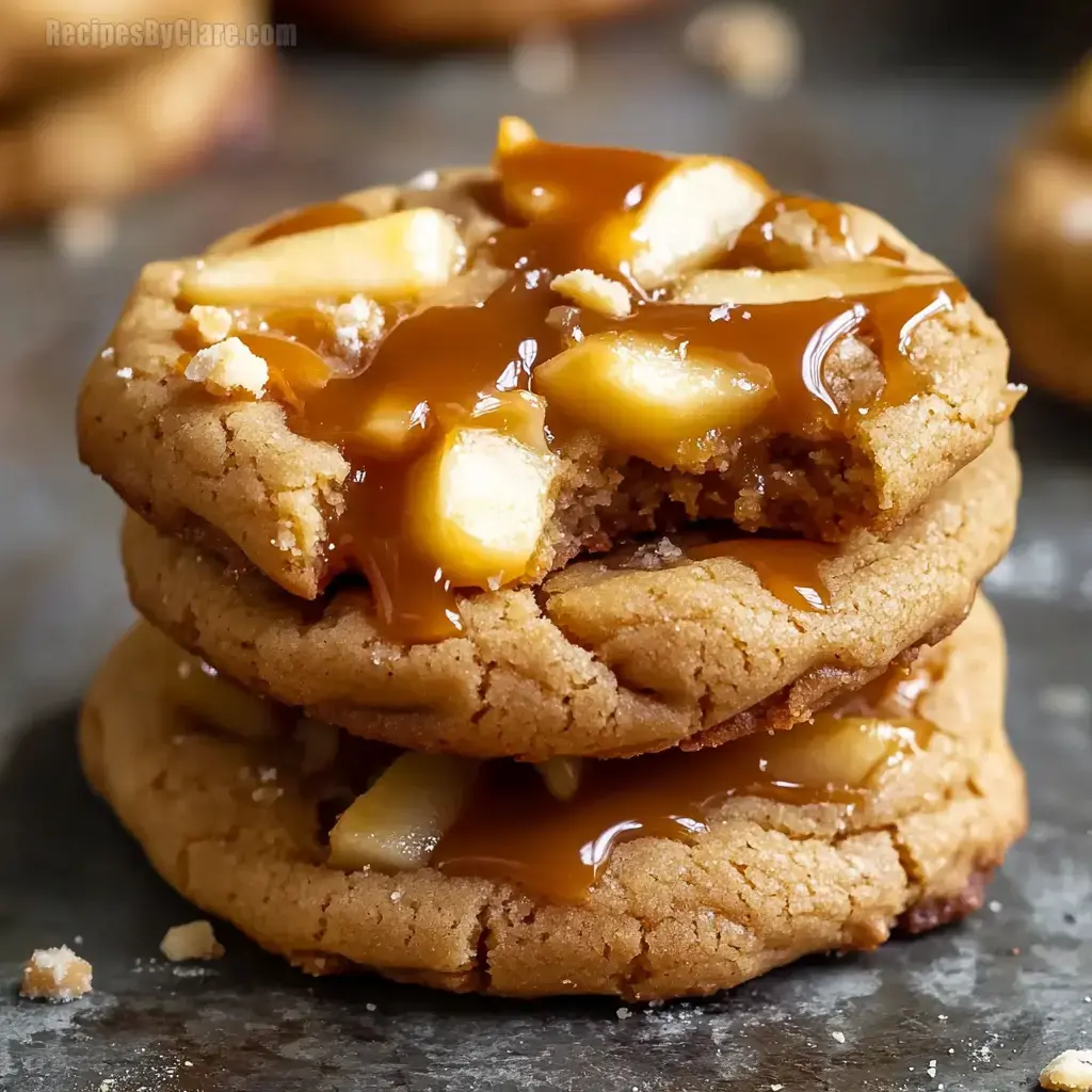 Caramel Apple Cookies