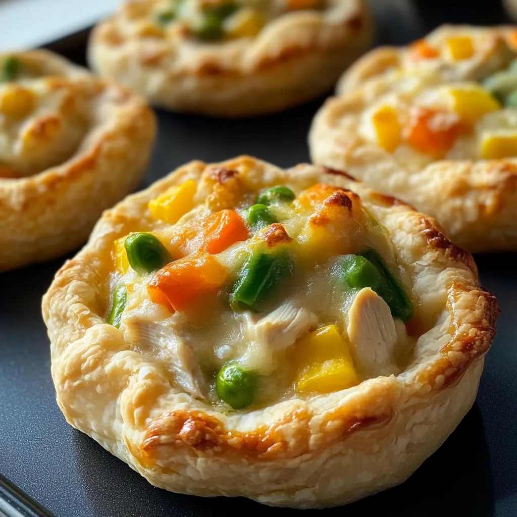 Simple Mini Chicken Pot Pies