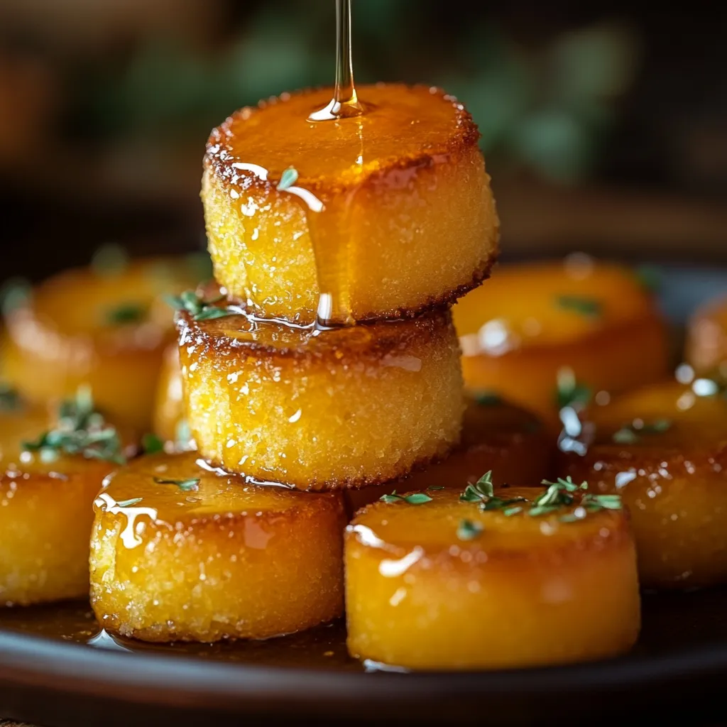 Yummy Southern-Style Honey Butter Cornbread Poppers Ready to Eat