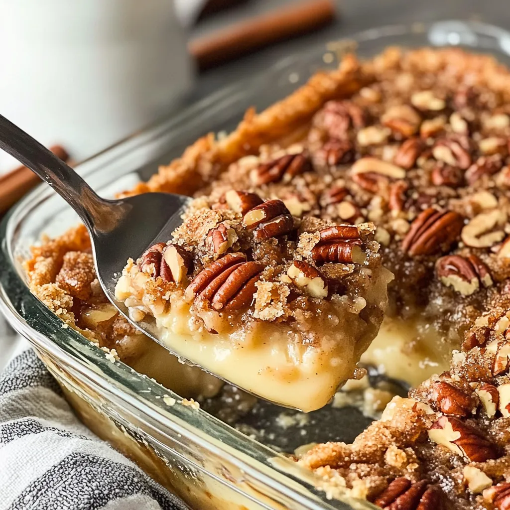 Caramel and Pecan Dessert Cake