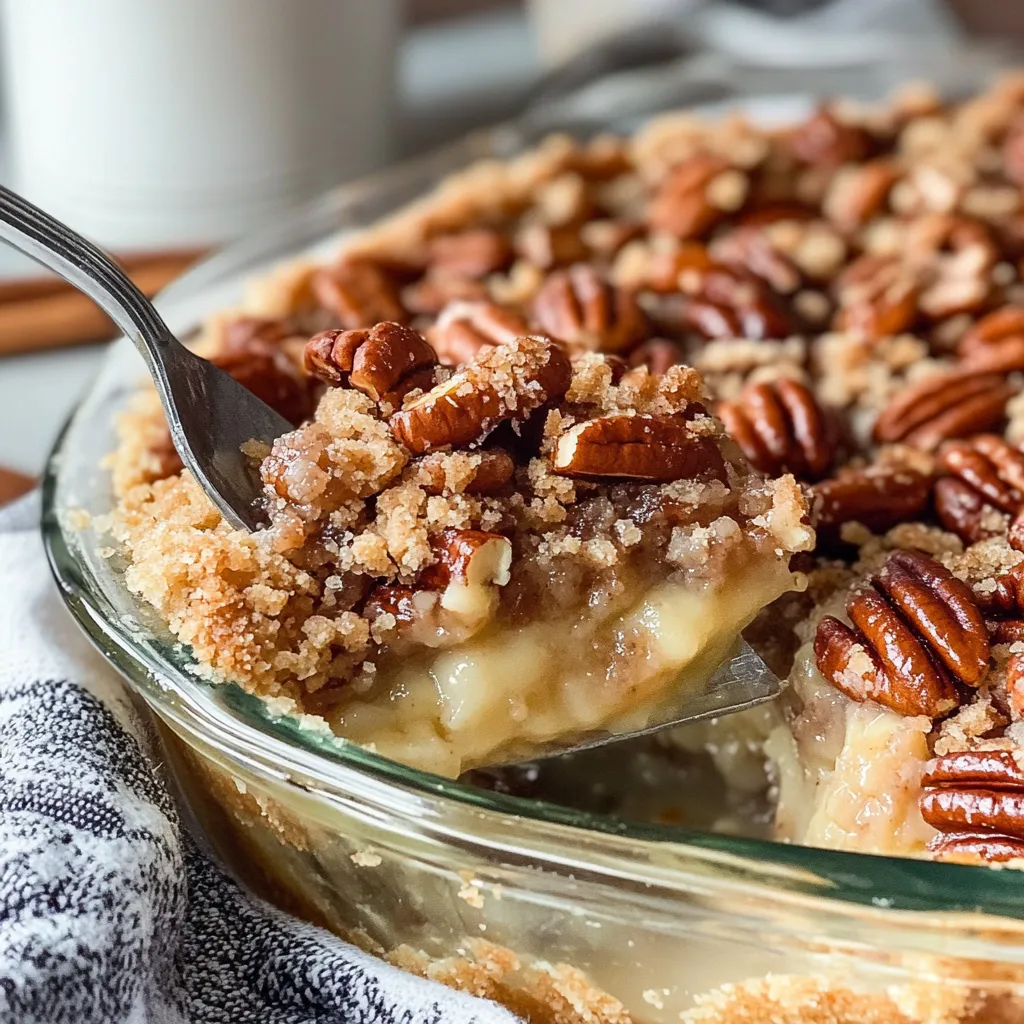 Pecan Pie Dump Cake