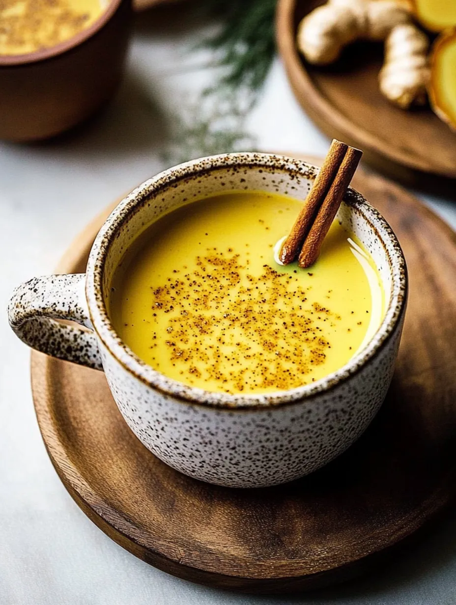 Creamy Turmeric Golden Milk