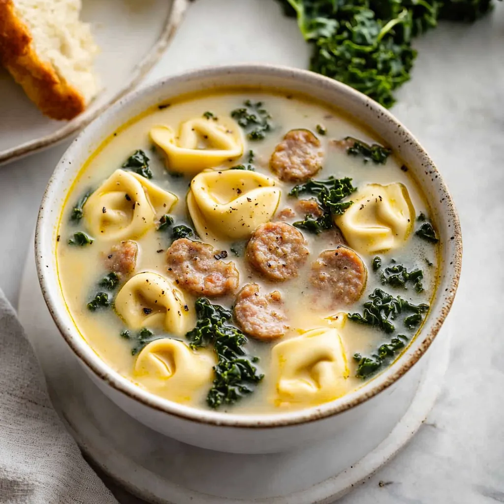 Tortellini and Sausage Soup
