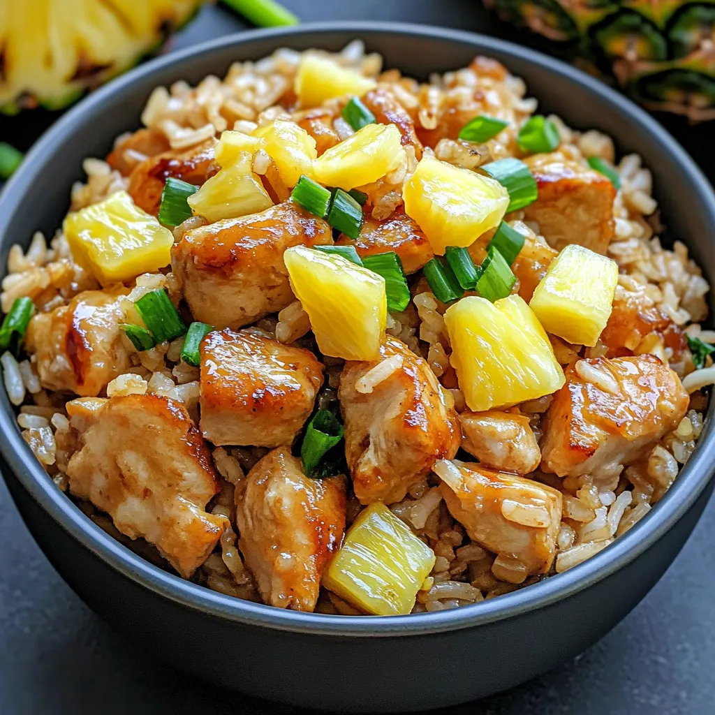 Pineapple chicken