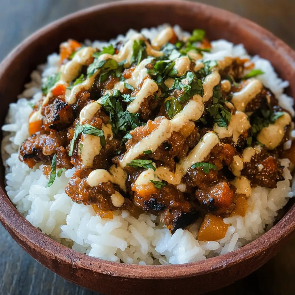 Blackstone Indian Spiced Rice Bowls Recipe
