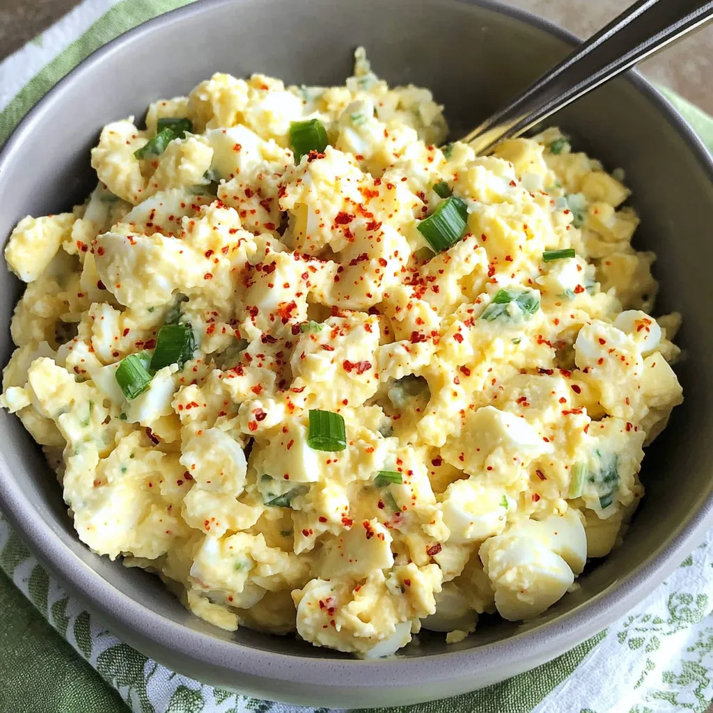 Creamy Cottage Cheese Egg Salad