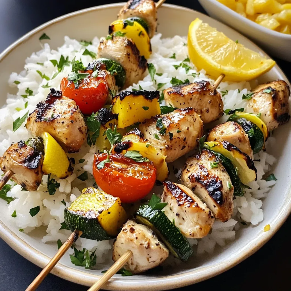 Grilled Chicken Skewers Recipe