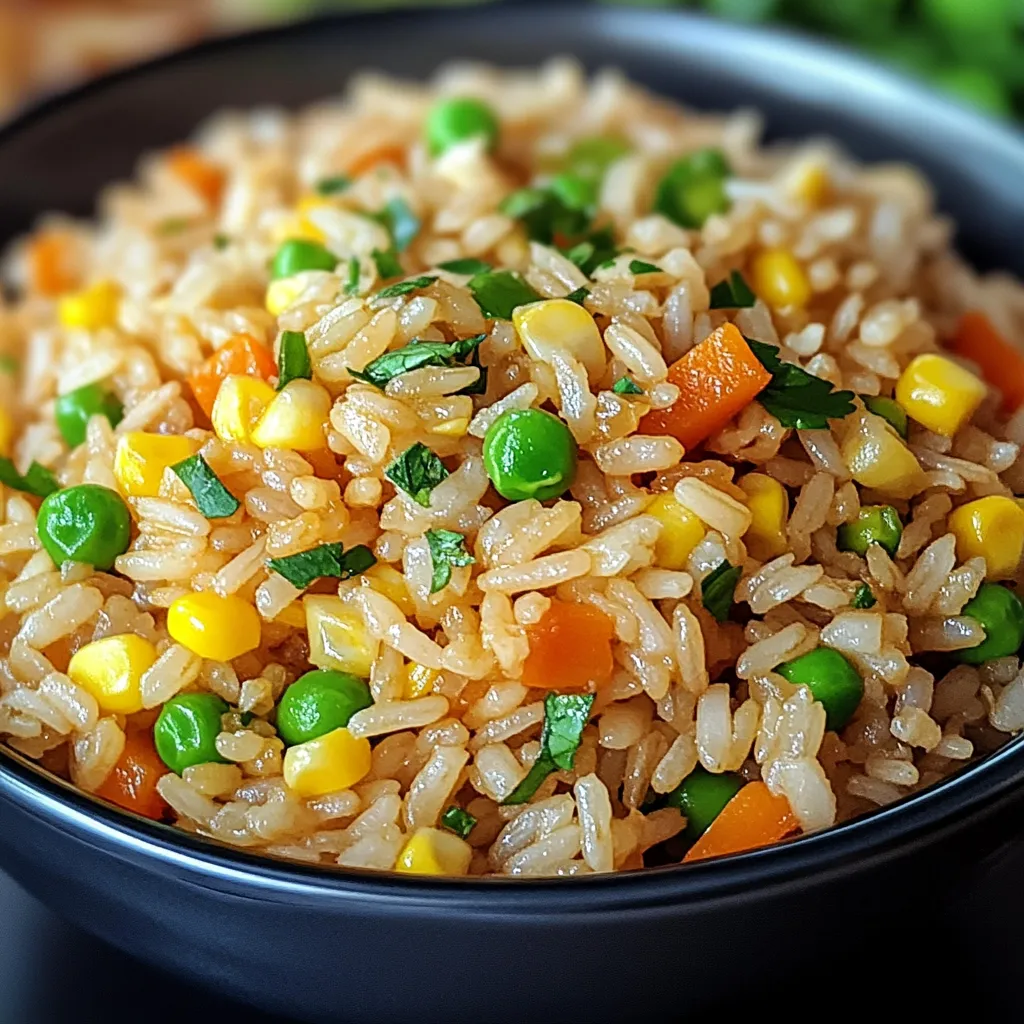 better than takeout fried rice image