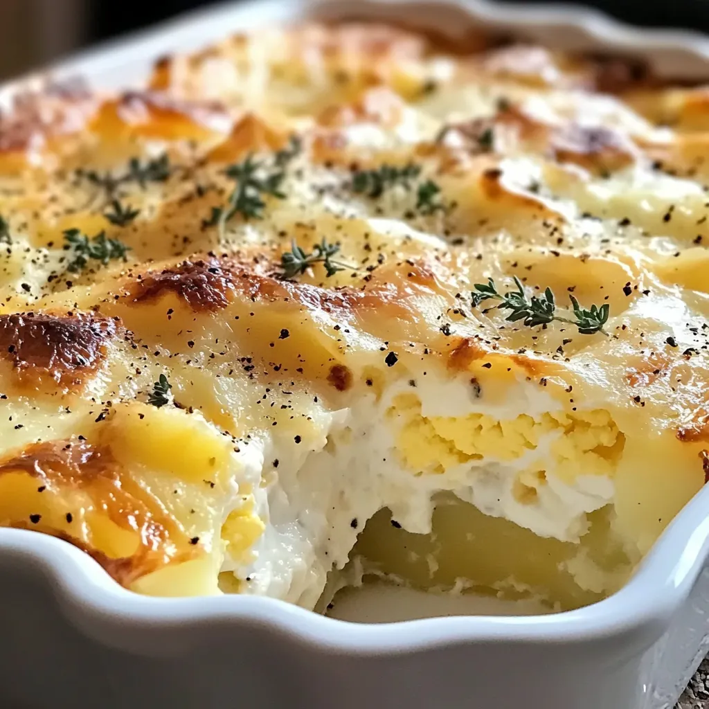 Cheesy Cottage Egg Bake How-To