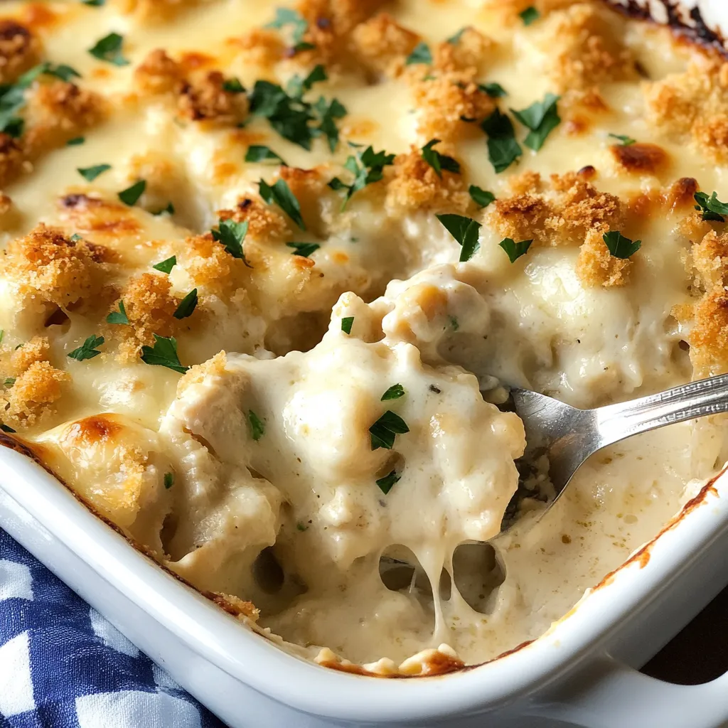 Cheesy Mozzarella Chicken Bake