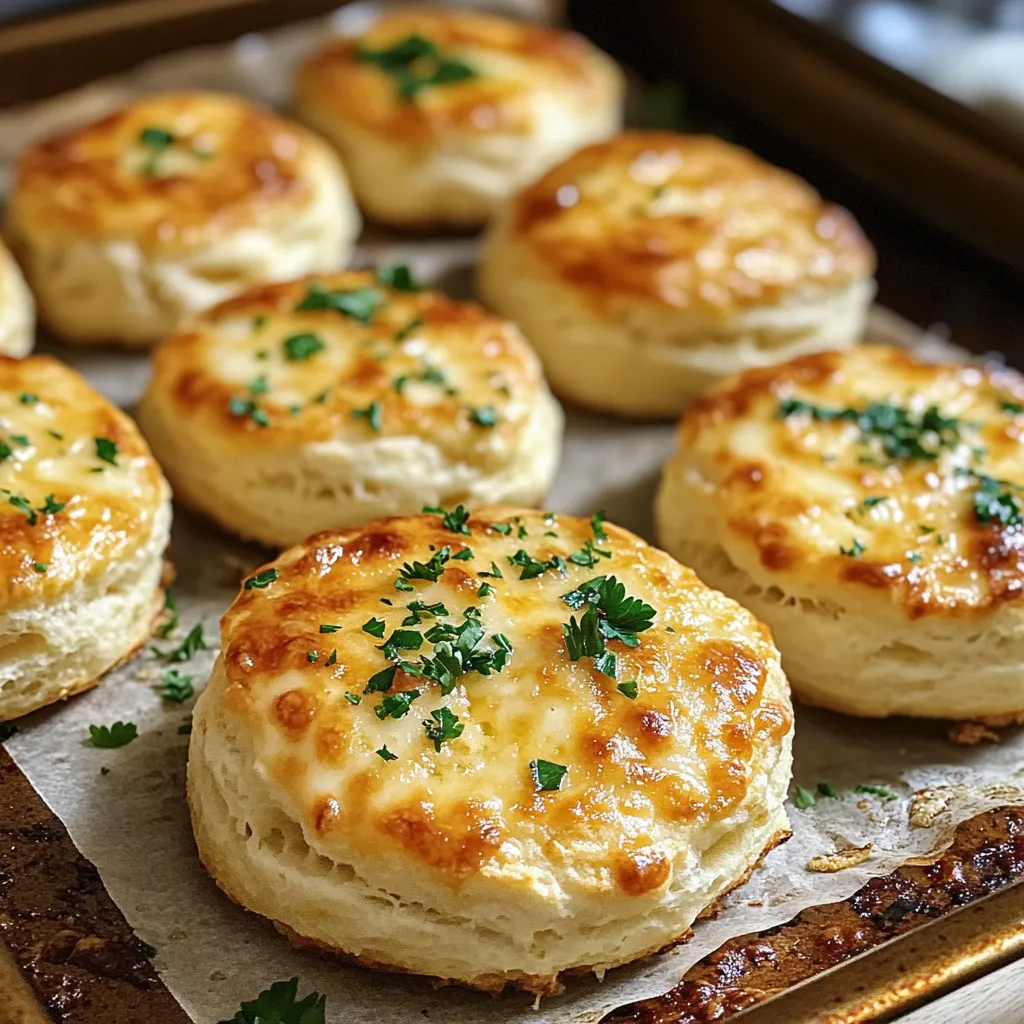 Cheesy Garlic Biscuit Bombs Recipe