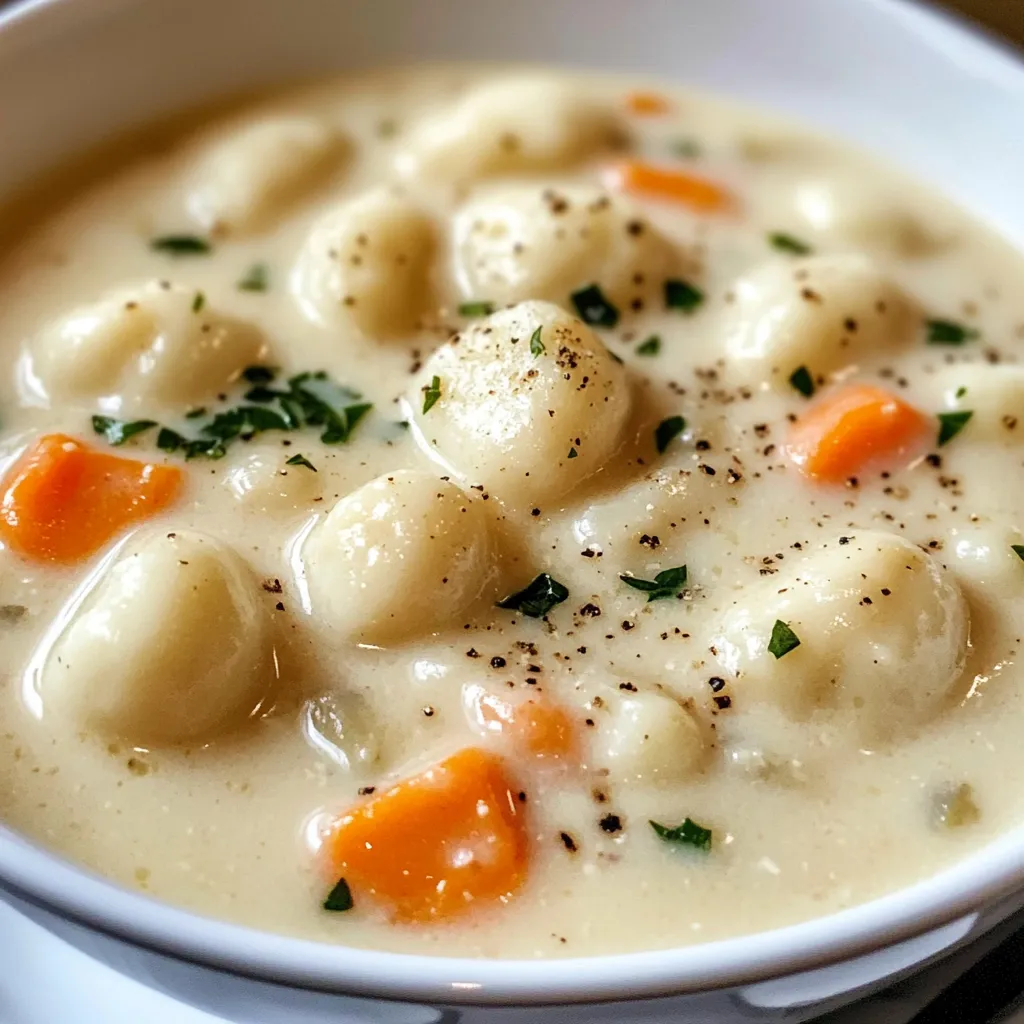 Creamy Chicken Gnocchi Soup Recipe