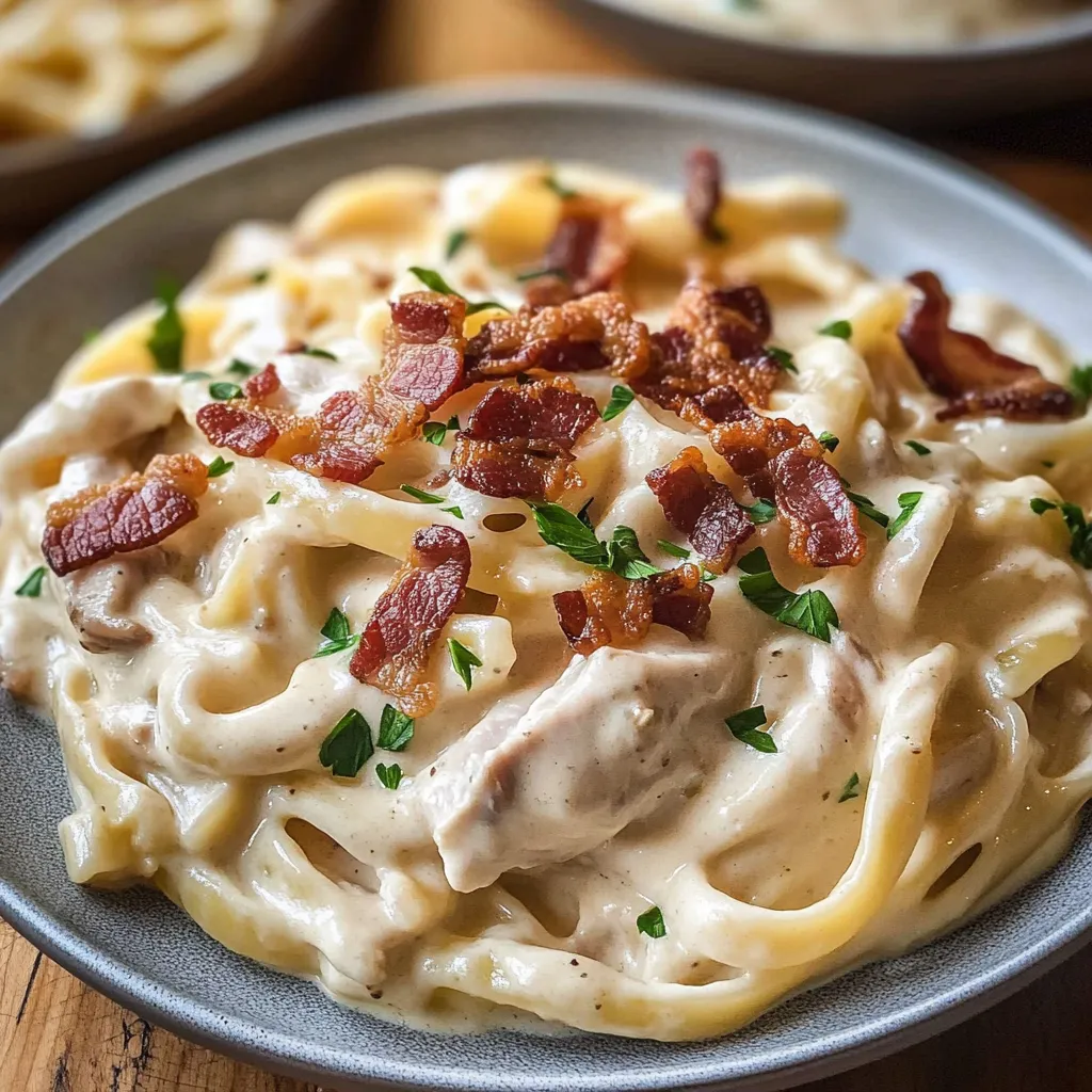 Creamy Chicken Carbonara