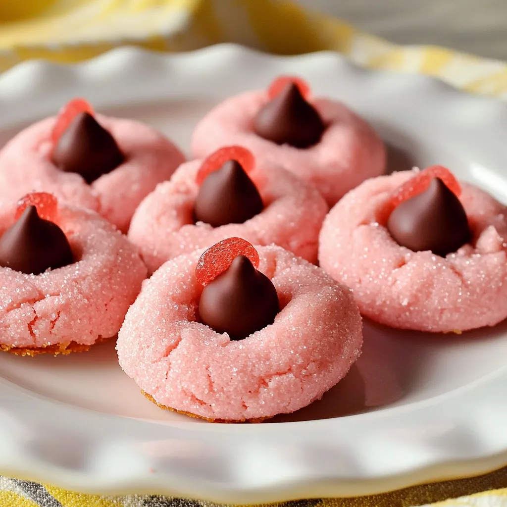 Soft Strawberry Cookies