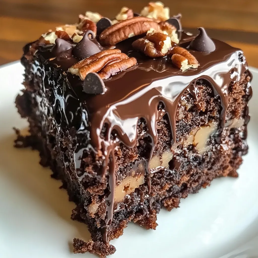 German Chocolate Poke Cake Recipe – Decadent Dessert