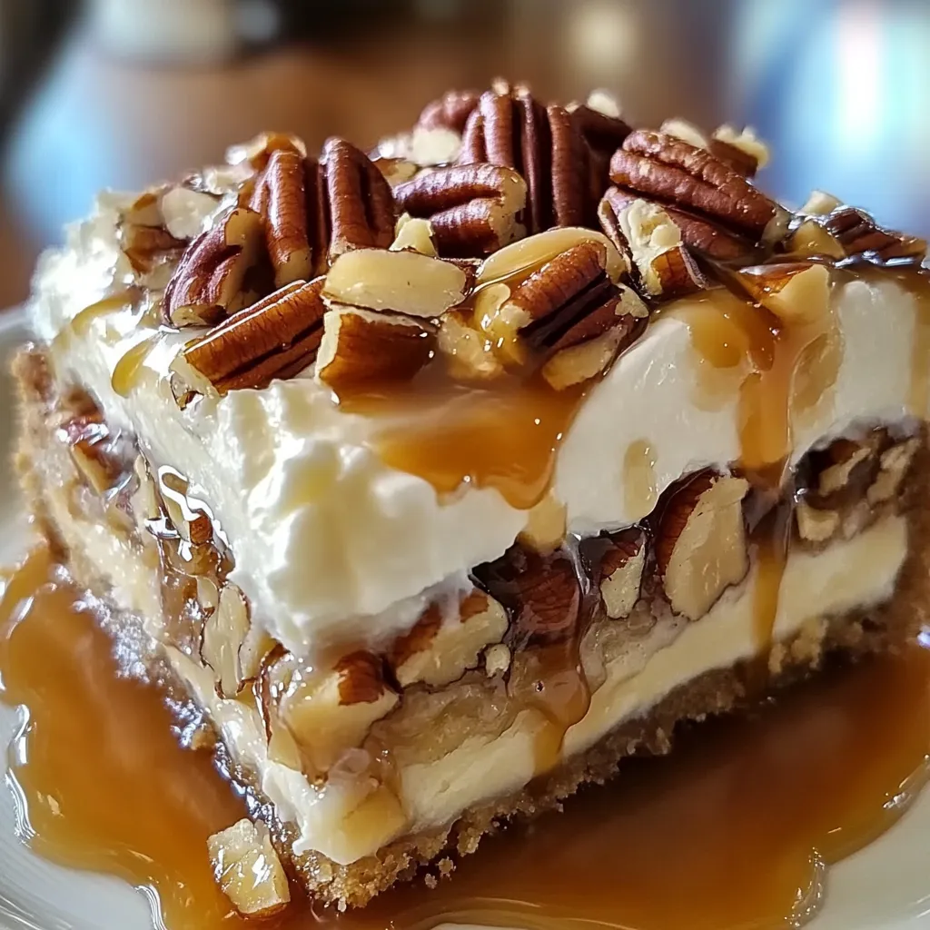 Buttery Pecan Praline Cake