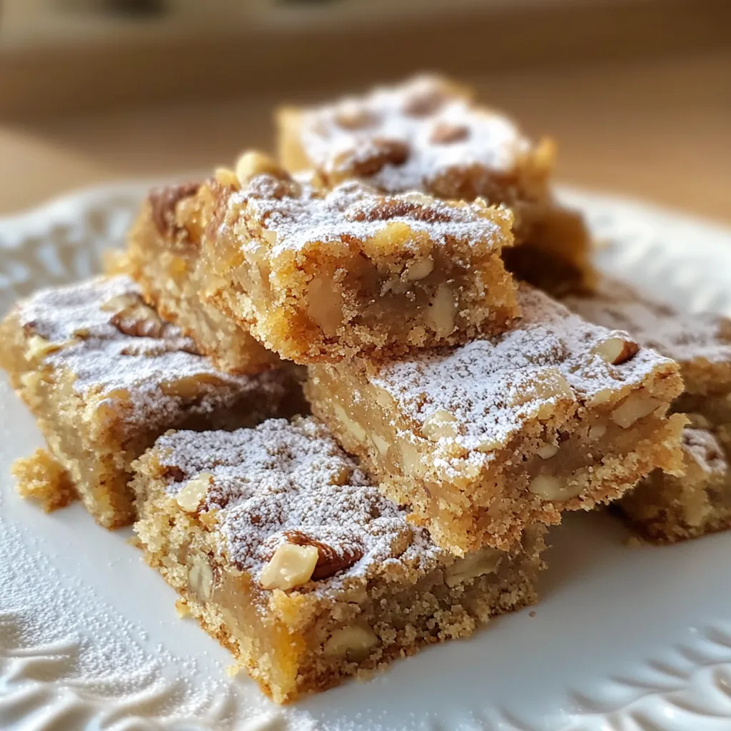 Nutty Cake Dessert Closeup