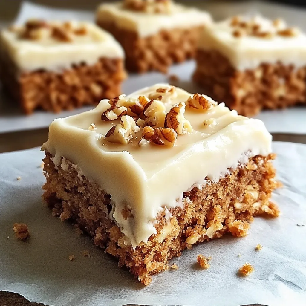 Carrot Cake Bars