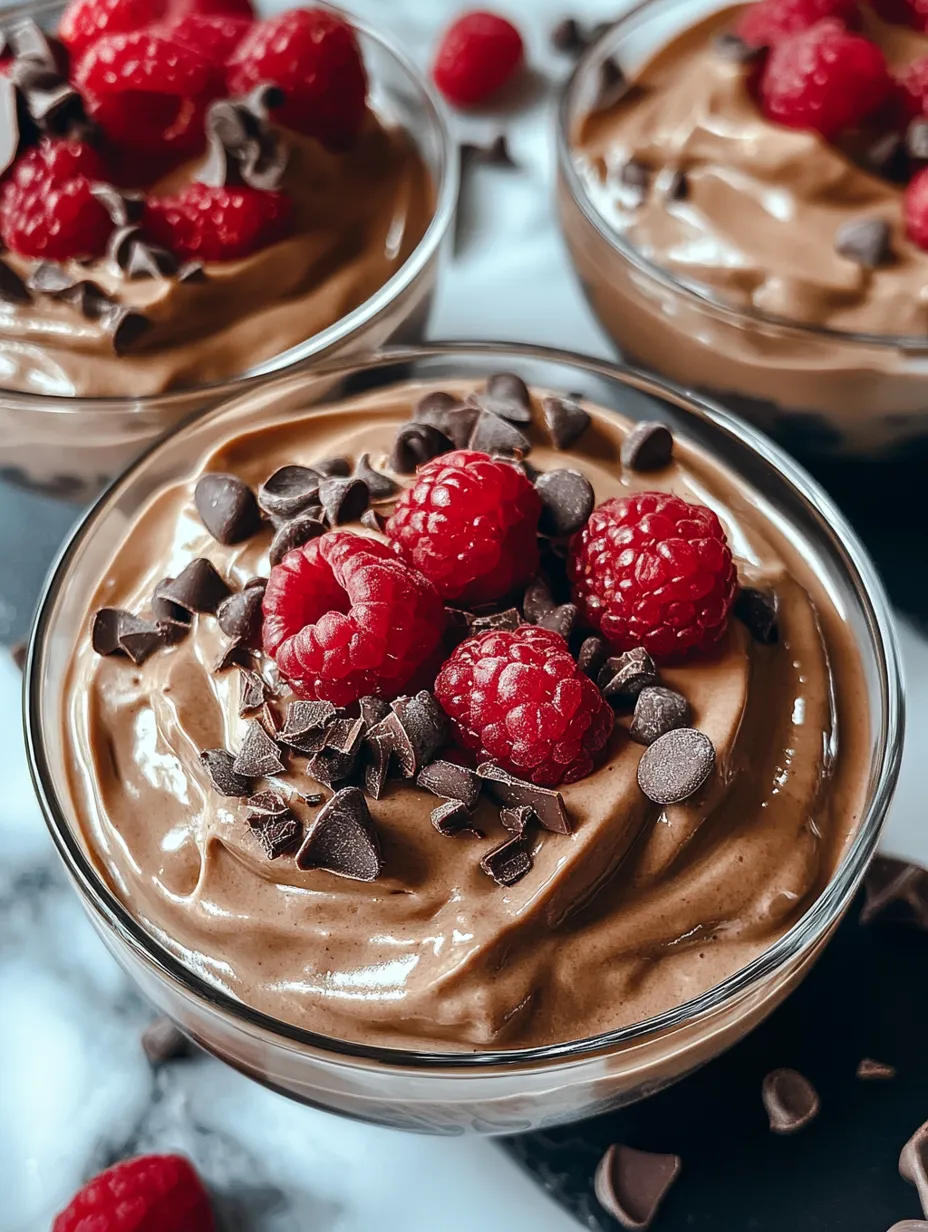 Low-Carb Chocolate Cottage Cheese Mousse