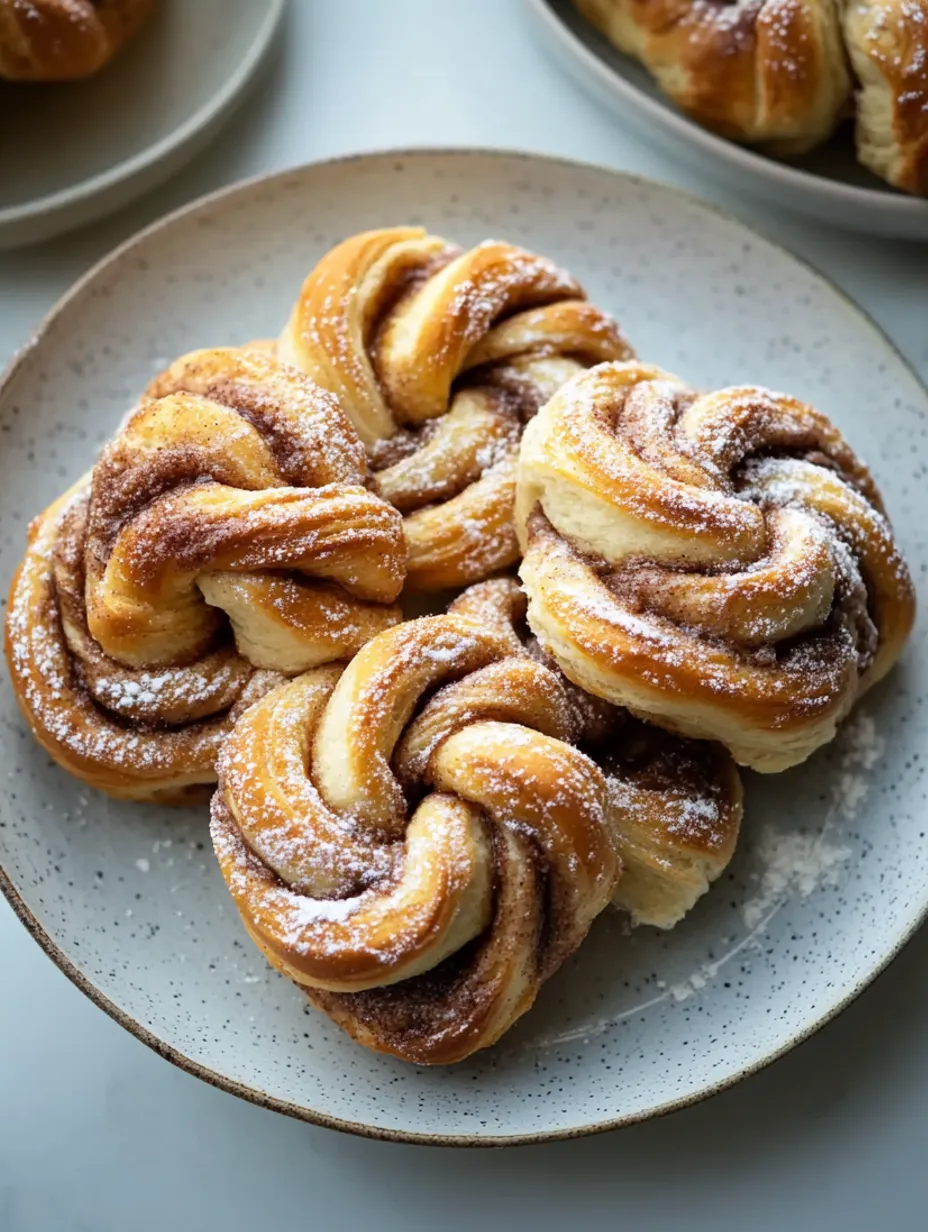 Soft Beautifully Braided Cinnamon Buns Recipe