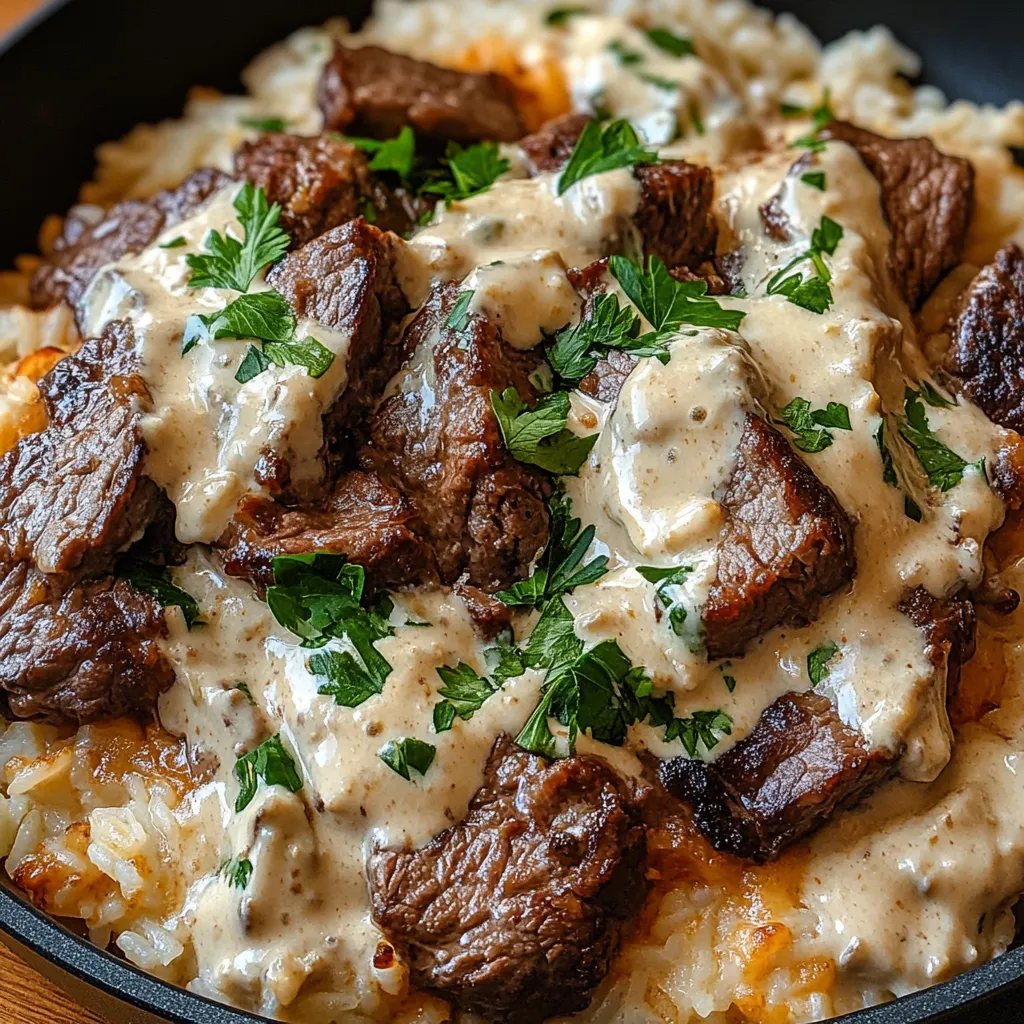 Steak & Queso Rice