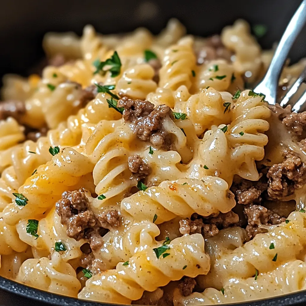 Savory Beef and Cheddar Dish